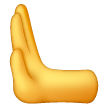 leftwards-pushing-hand Emoji samsung