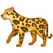 leopard Emoji samsung