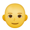 Man: Bald Emoji on Samsung Phones