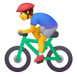🚴‍♂️ Man Biking Emoji on Samsung Phones