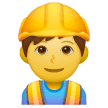 👷‍♂️ Man Construction Worker Emoji on Samsung Phones