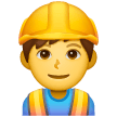 man-construction-worker Emoji samsung