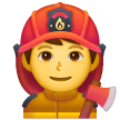 man-firefighter Emoji samsung