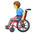 man-in-manual-wheelchair Emoji samsung