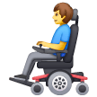 man-in-motorized-wheelchair Emoji samsung