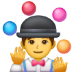 man-juggling Emoji samsung