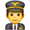 man-pilot Emoji samsung