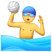 man-playing-water-polo Emoji samsung