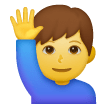 🙋‍♂️ Man Raising Hand Emoji — Meaning, Copy & Paste