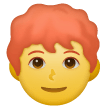 Man: Red Hair Emoji on Samsung Phones