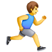 man-running-facing-right Emoji samsung