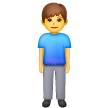 man-standing Emoji samsung