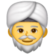 man-wearing-turban Emoji samsung