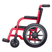 manual-wheelchair Emoji samsung
