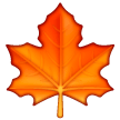 maple-leaf Emoji samsung