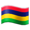 Flagge von Mauritius Emoji Samsung