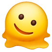 melting-face Emoji samsung