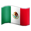 Bandera de México Emoji Samsung
