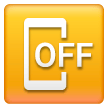 mobile-phone-off Emoji samsung