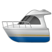 🛥️ Моторная лодка Эмодзи на телефонах Samsung