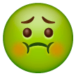 nauseated-face Emoji samsung