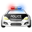 🚔 Oncoming Police Car Emoji on Samsung Phones