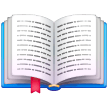 open-book Emoji samsung