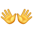 open-hands Emoji samsung