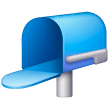 open-mailbox-with-lowered-flag Emoji samsung