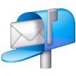 open-mailbox-with-raised-flag Emoji samsung