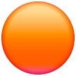 orange-circle Emoji samsung
