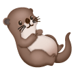 Otter Emoji on Samsung Phones