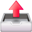 outbox-tray Emoji samsung