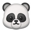 Cara de oso panda Emoji Samsung