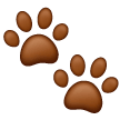 paw-prints Emoji samsung