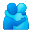 people-hugging Emoji samsung
