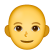 person-bald Emoji samsung
