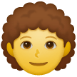 🧑‍🦱 Person: Curly Hair Emoji on Samsung Phones