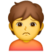 person-frowning Emoji samsung