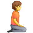person-kneeling-facing-right Emoji samsung