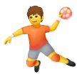 Person Playing Handball Emoji on Samsung Phones