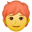 🧑‍🦰 Person: Red Hair Emoji on Samsung Phones
