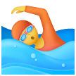 Person Swimming Emoji on Samsung Phones