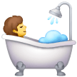person-taking-bath Emoji samsung