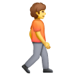 person-walking-facing-right Emoji samsung