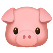 🐷 Cara de cerdo Emoji en Samsung