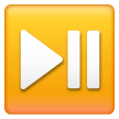 play-or-pause-button Emoji samsung