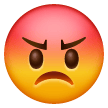 pouting-face Emoji samsung