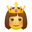 Princess Emoji on Samsung Phones