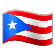 Bandera de Puerto Rico Emoji Samsung